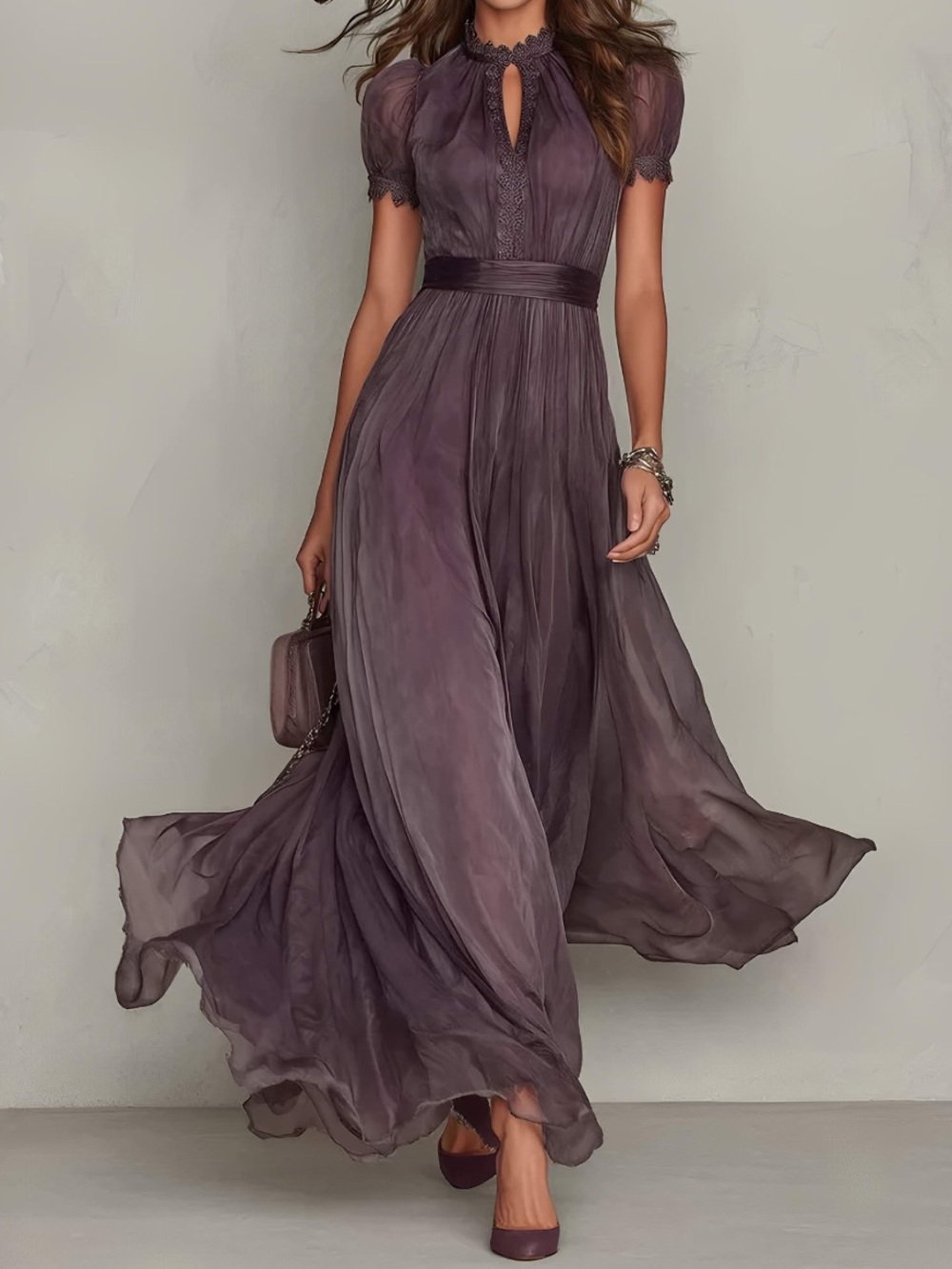 Elegant Maxi Dress (NWOT)